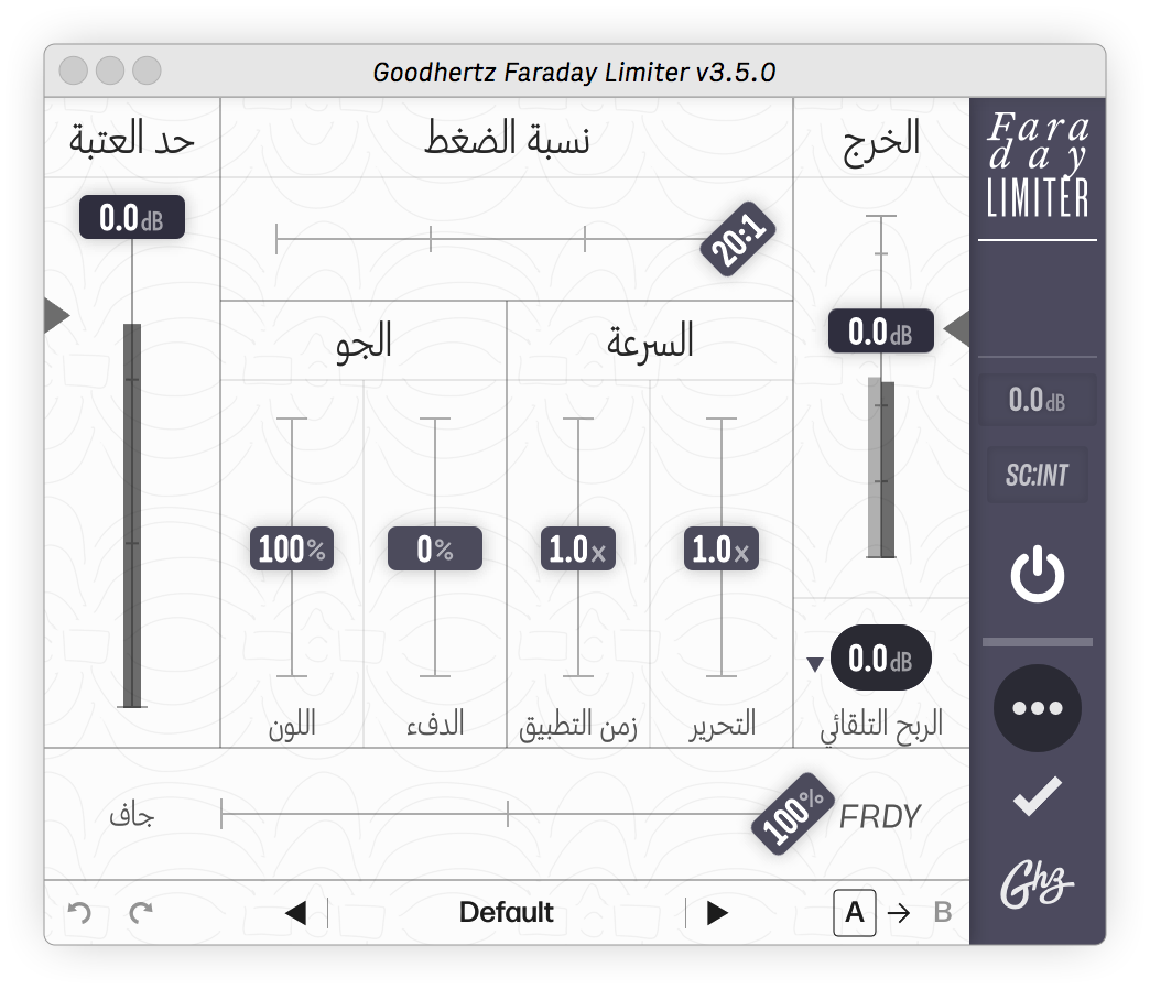 Faraday Limiter