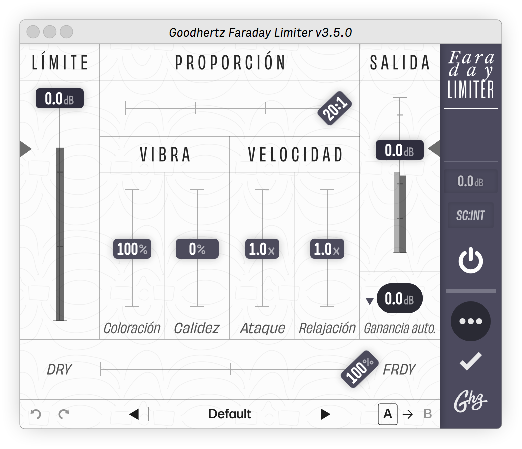 Faraday Limiter
