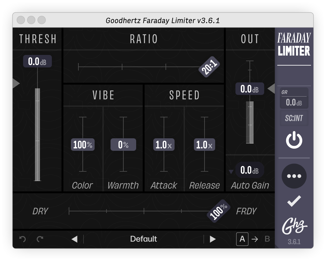 Faraday Limiter
